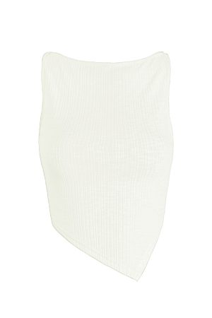 Asymmetrical Fitted Strap Knit Top with Microé€å­—é¢† - Trendy Y2K Style for Stylish Layering and Modern Looks