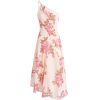 Asymmetrical Shoulder Strap Printed Dress for Women - 2025 Summer Vacation Style, Trendy Long Skirt, Chic French Design