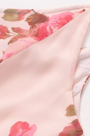 Asymmetrical Shoulder Strap Printed Dress for Women - 2025 Summer Vacation Style, Trendy Long Skirt, Chic French Design