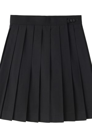 Authentic Black Indigo Three-Volume Unruly Sailor Suit Set - Camellia & Book JK Uniform, Basic Version, Korean Style Middle School Outfit