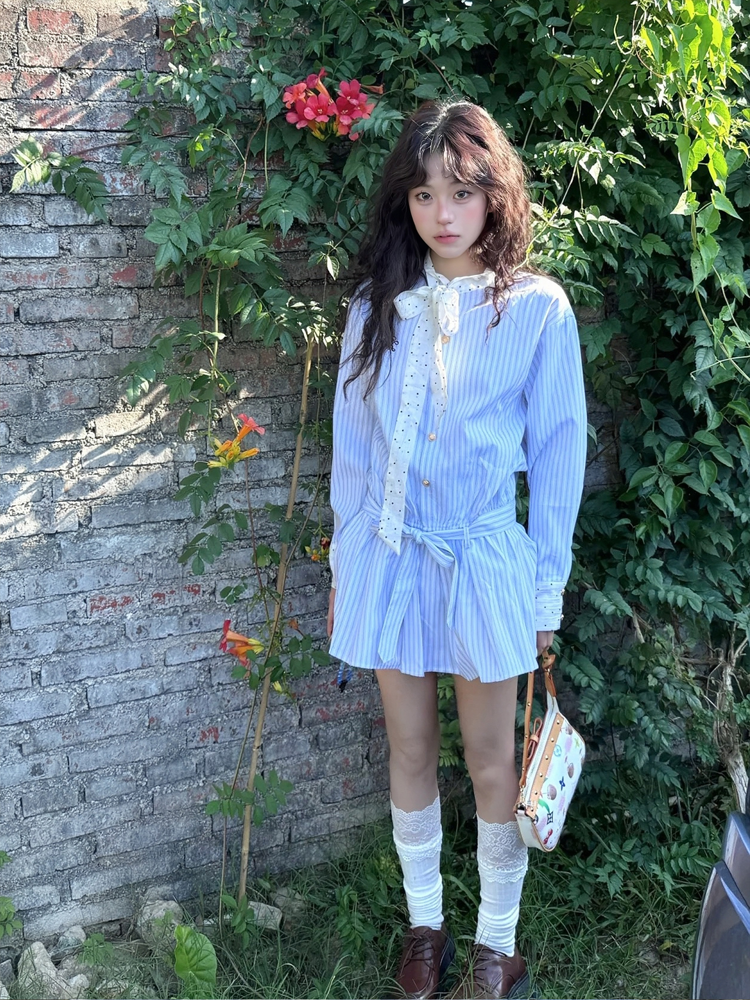 Autumn Color Block Striped Long Sleeve Dress for Women, Waist-Cinching Slimming Casual Dress, 90s Inspired Fashion Autumn Color Block Striped Long Sleeve Dress for Women, Waist-Cinching Slimming Casual Dress, 90s Inspired Fashion