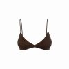 Basic Knitted Bikini with Adjustable Shoulder Straps - Summer Essential Swimwear in Trendy Knit Design