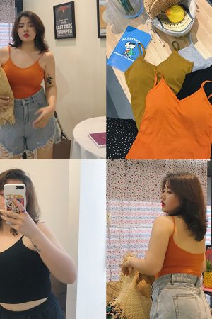 Beautiful Back Camisole - Soft Stretchy Comfortable Tank Top in Four Colors - European American Style Fashion