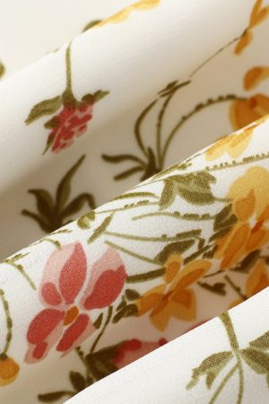 Beige Floral Spaghetti Strap Dress with Side Slit - French Style Summer Vacation Long Dress for Women 2025