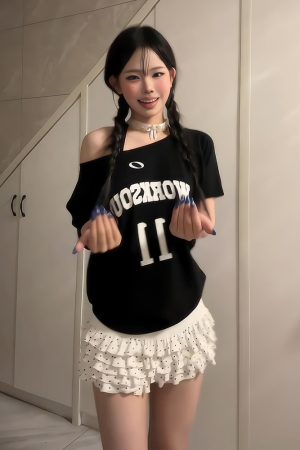 Black Off-Shoulder Short Sleeve Women's T-Shirt - Casual Loose Fit Summer Top with Letter Print - Sexy American Style Fashion