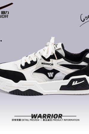 Breathable Black and White Mesh Sneakers for Men and Women, Summer Casual Unisex Trendy Sports Shoes