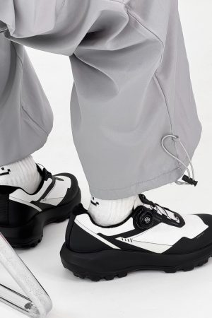 Breathable Black Cushioning Hiking Shoes for Men, Non-Slip Outdoor Walking and Running Commuter Shoes, Comfortable Sports Footwear