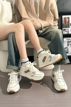 Breathable Summer Mesh Dad Shoes for Women - Soft-Soled Casual Sports Sneakers, Versatile Little White Shoes