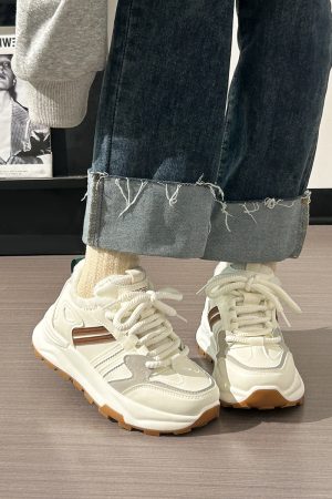 Breathable Summer Mesh Dad Shoes for Women - Soft-Soled Casual Sports Sneakers, Versatile Little White Shoes