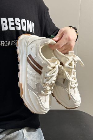 Breathable Summer Mesh Dad Shoes for Women - Soft-Soled Casual Sports Sneakers, Versatile Little White Shoes