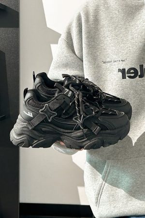 Breathable Thick-Soled Dad Shoes for Women, Original Mesh Design, Stylish Niche Sports Footwear, Summer 2025 Trend