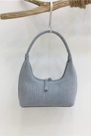 Bright Color Handheld Mini Handbag - Trendy Textured Fashionable Minimalist Niche Design Small Bag