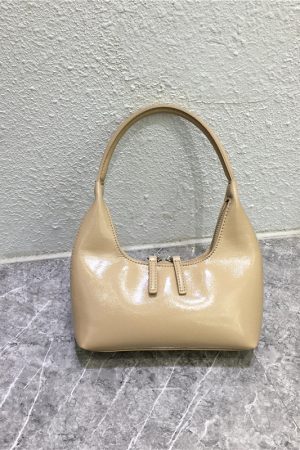 Bright Color Handheld Mini Handbag - Trendy Textured Fashionable Minimalist Niche Design Small Bag