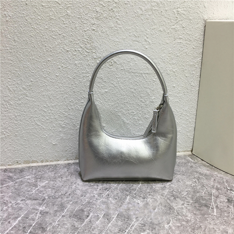 Bright Color Handheld Mini Handbag - Trendy Textured Fashionable Minimalist Niche Design Small Bag Bright Color Handheld Mini Handbag - Trendy Textured Fashionable Minimalist Niche Design Small Bag