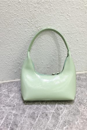 Bright Color Handheld Mini Handbag - Trendy Textured Fashionable Minimalist Niche Design Small Bag