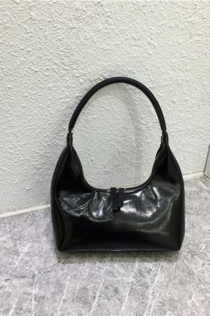 Bright Color Handheld Mini Handbag - Trendy Textured Fashionable Minimalist Niche Design Small Bag