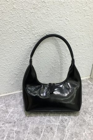 Bright Color Handheld Mini Handbag - Trendy Textured Fashionable Minimalist Niche Design Small Bag