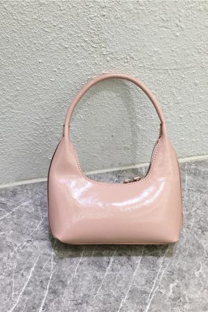 Bright Color Handheld Mini Handbag - Trendy Textured Fashionable Minimalist Niche Design Small Bag