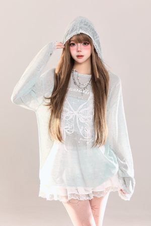 Butterfly Print Short-Sleeve T-Shirt for Women - American Style Casual Summer Top, Sweet & Spicy Loose Fit Sun Protection Cover-Up