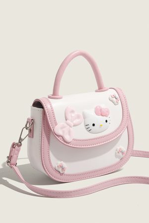 Cartoon Pattern Handbag for Women - Stylish 2024 Crossbody Shoulder Bag, Cute Gift Idea