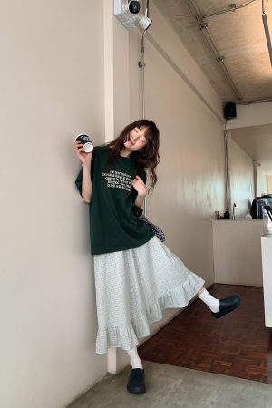 Casual 3D Letter Print Short Sleeve T-Shirt for Women - Summer 2025 Loose Round Neck Pure Cotton Top