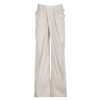Casual Irregular Low-Waist Pleated Wide-Leg Pants for Women - Relaxed Fit Solid Color Long Trousers, Y2K Fashion