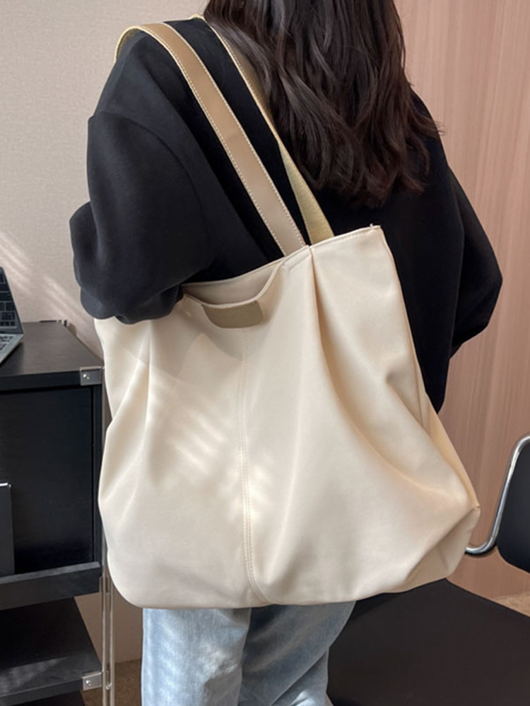 Casual Large-Capacity Women's Shoulder Bag - Versatile Commuter Tote for College Students Casual Large-Capacity Women's Shoulder Bag - Versatile Commuter Tote for College Students