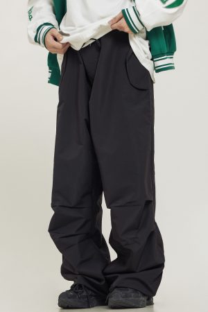 Casual Straight Cargo Pants for Men and Women - CTB Beer Team Captain Drawstring Hip Hop Jazz Dance Pants