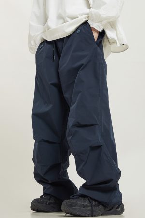 Casual Straight Cargo Pants for Men and Women - CTB Beer Team Captain Drawstring Hip Hop Jazz Dance Pants