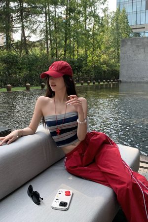 Casual Summer Loose Straight Pants for Women - Lightweight Breathable American Style Workwear