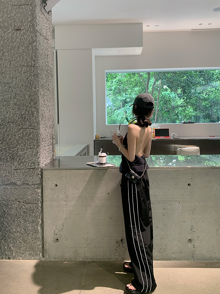 Casual Summer Loose Straight Pants for Women - Lightweight Breathable American Style Workwear Casual Summer Loose Straight Pants for Women - Lightweight Breathable American Style Workwear