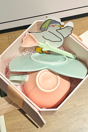 Ceramic Tulip-Shaped Coffee Cup with Saucer - Aesthetic Relief Design for Office and Home, Perfect Gift for Stylish Girls