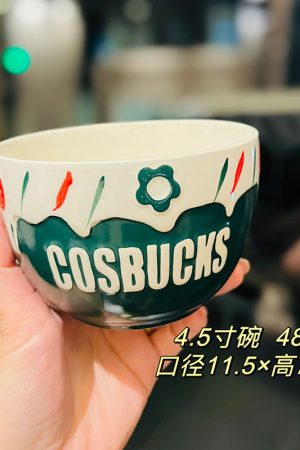 Charming 5-Inch Ceramic Rice Bowl for Girls, High-Quality Ice Cream Dessert Bowl, Sweet Soup Bowl for Everyday Use