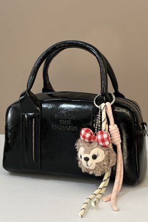 Chic Letter Design Handbag for Women, Trendy Tote Bag, 2025 Fashionable Shoulder Crossbody Bag, High-End Pillow Style