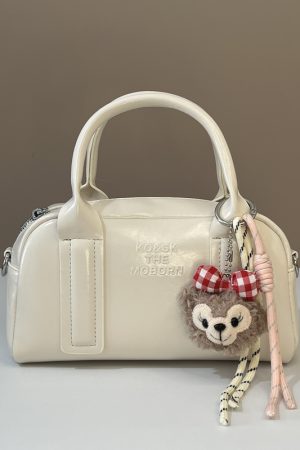 Chic Letter Design Handbag for Women, Trendy Tote Bag, 2025 Fashionable Shoulder Crossbody Bag, High-End Pillow Style