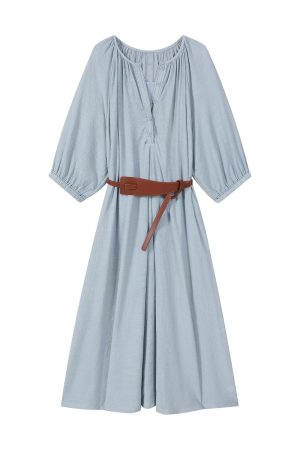 Chic Two-Piece Summer Outfit Dress, Elegant Age-Reducing Style, Trendy Women's Clothing Set for Effortless OOTD Looks