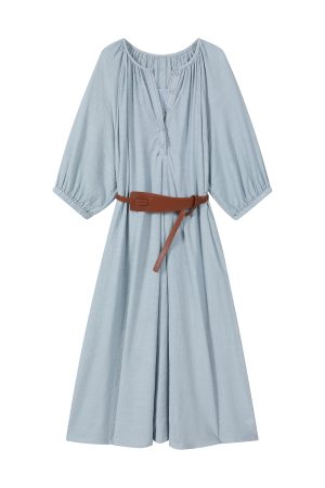 Chic Two-Piece Summer Outfit Dress, Elegant Age-Reducing Style, Trendy Women's Clothing Set for Effortless OOTD Looks