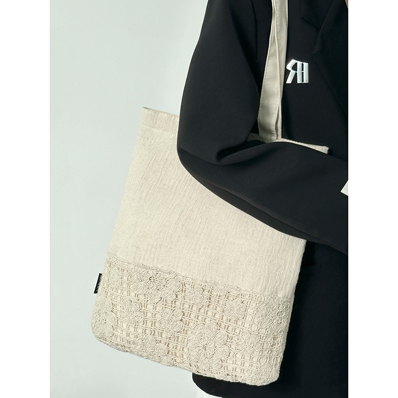 Chinese-Style Zen Canvas Tote Bag 2024 - Large Capacity Shoulder Bag for Commuting and Versatile Everyday Use Chinese-Style Zen Canvas Tote Bag 2024 - Large Capacity Shoulder Bag for Commuting and Versatile Everyday Use