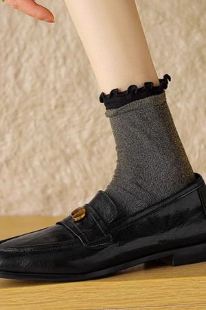 Chunky Heel Retro Loafers - Italian-Style Soft Sole Comfortable Shoes for Spring and Autumn