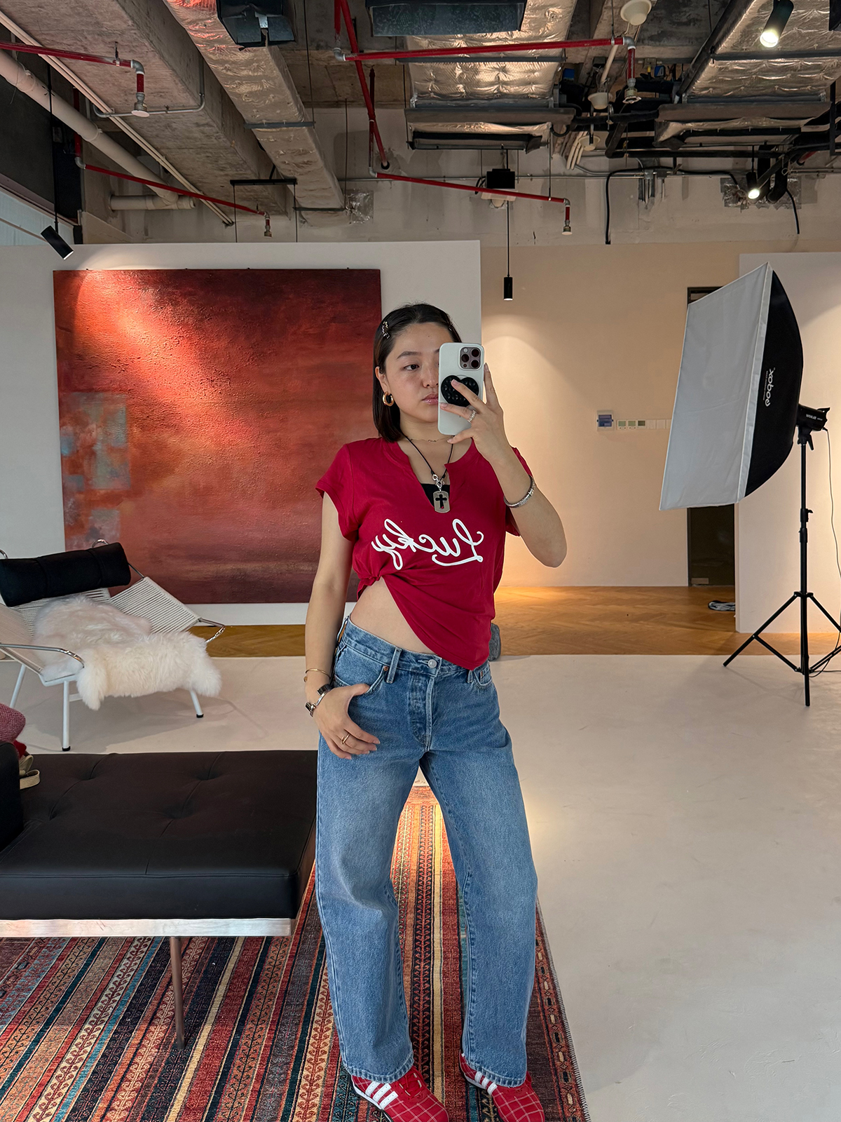 Classic American Low Waist Slim Straight Fit Butt-Hugging Jeans in ICVIBE Cone Fabric - Trendy Y2K Style Denim Classic American Low Waist Slim Straight Fit Butt-Hugging Jeans in ICVIBE Cone Fabric - Trendy Y2K Style Denim