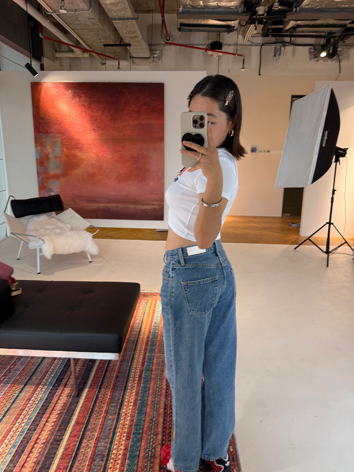 Classic American Low Waist Slim Straight Fit Butt-Hugging Jeans in ICVIBE Cone Fabric - Trendy Y2K Style Denim Classic American Low Waist Slim Straight Fit Butt-Hugging Jeans in ICVIBE Cone Fabric - Trendy Y2K Style Denim