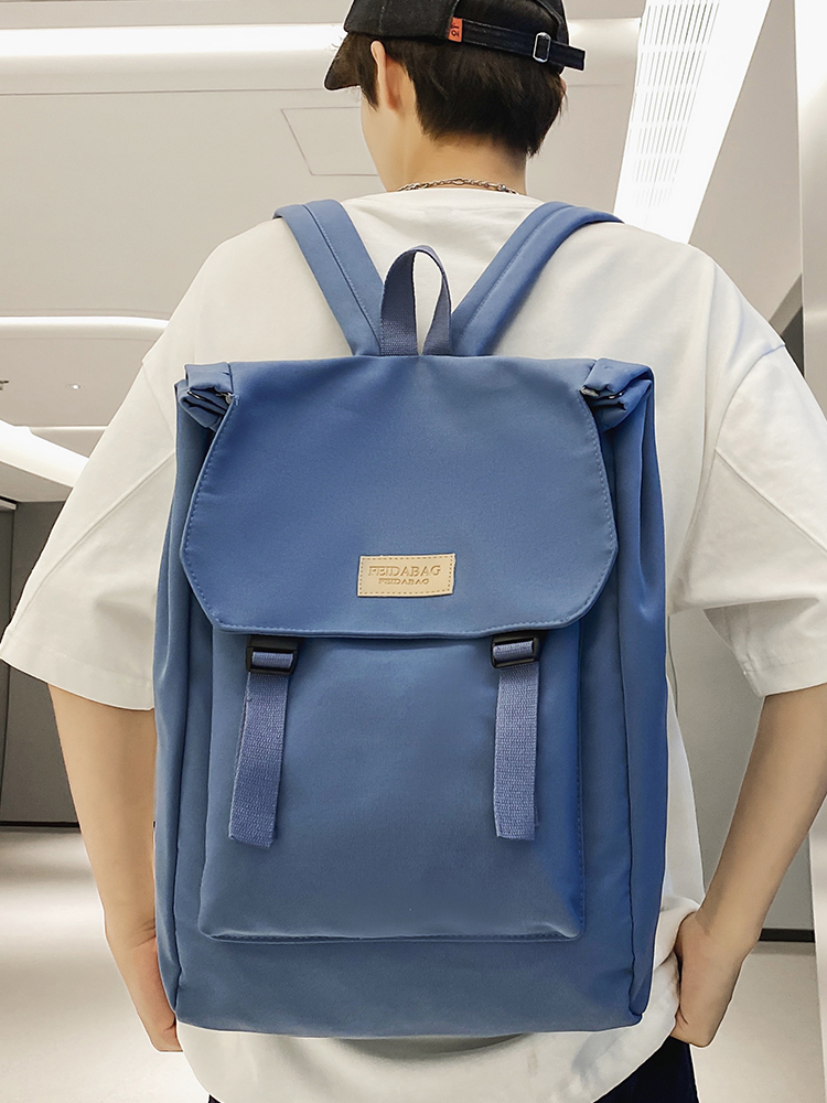 Classic Black Double Shoulder Backpack for Women - Versatile Casual Laptop Bag for Sports and Outdoor Activities Classic Black Double Shoulder Backpack for Women - Versatile Casual Laptop Bag for Sports and Outdoor Activities