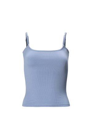 Classic Knitted Ribbed Fitted Tank Top - Versatile Basic Vest for Casual Wear, 90s Style, Essential Wardrobe Staple