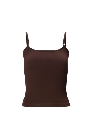 Classic Knitted Ribbed Fitted Tank Top - Versatile Basic Vest for Casual Wear, 90s Style, Essential Wardrobe Staple