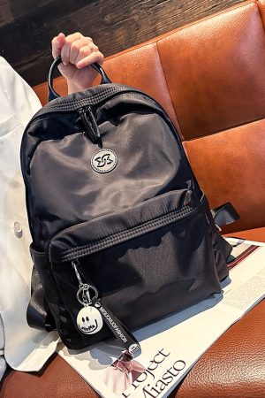 Classic Women's Oxford Cloth Water-Resistant Backpack - Lightweight Casual Travel Bag, Versatile Style for Everyday Use