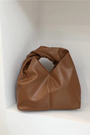 Cloud Bag Handbag 2023 - High-End Smooth Leather, Wrinkled Design, Small Size, Korean Style Fashion Accessory