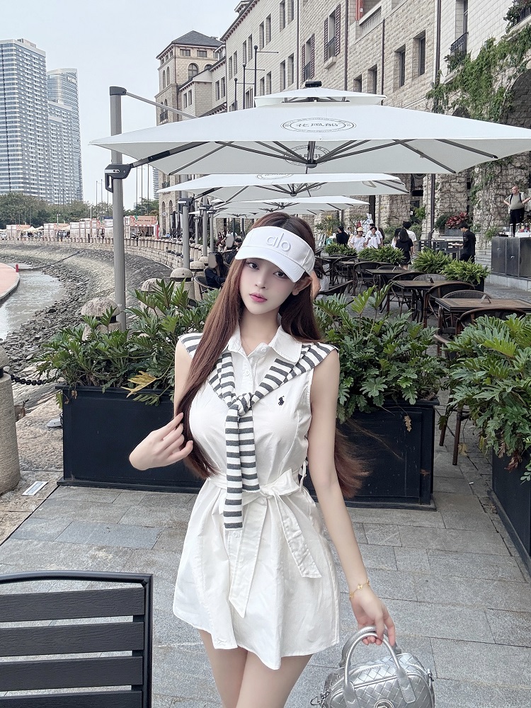 College Style Lapel Shawl Dress - New Arrival Internet Celebrity Fashion, Trendy 90s Inspired Look College Style Lapel Shawl Dress - New Arrival Internet Celebrity Fashion, Trendy 90s Inspired Look