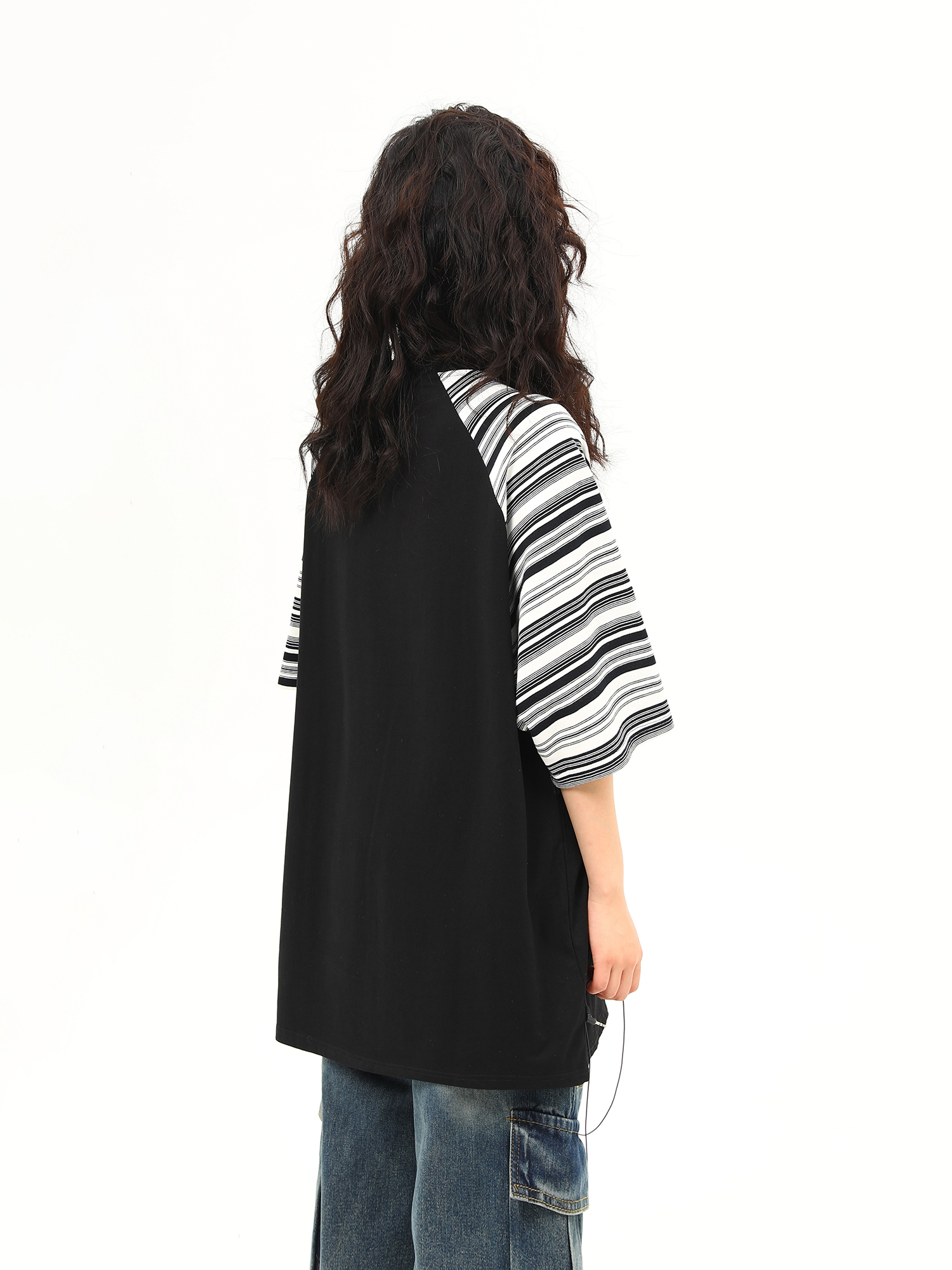 Color-Blocking Raglan Short Sleeve T-Shirt for Men and Women - Trendy Summer Couple Top, American Street Style Fashion Color-Blocking Raglan Short Sleeve T-Shirt for Men and Women - Trendy Summer Couple Top, American Street Style Fashion