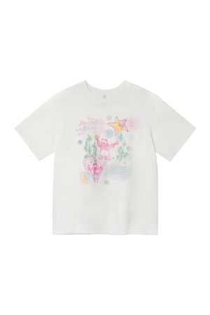 Colorful Panda Print Loose Fit T-Shirt for Women - Summer Short and Long Sleeve Top, Petite Style, Cute Casual Wear