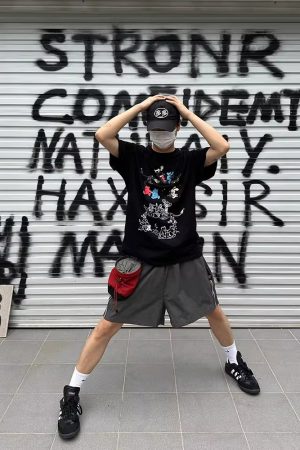 Colorful Striped Casual Zippered Shorts for Men and Women - American Style Summer Quick-Dry Breathable Nylon Five-Point Pants